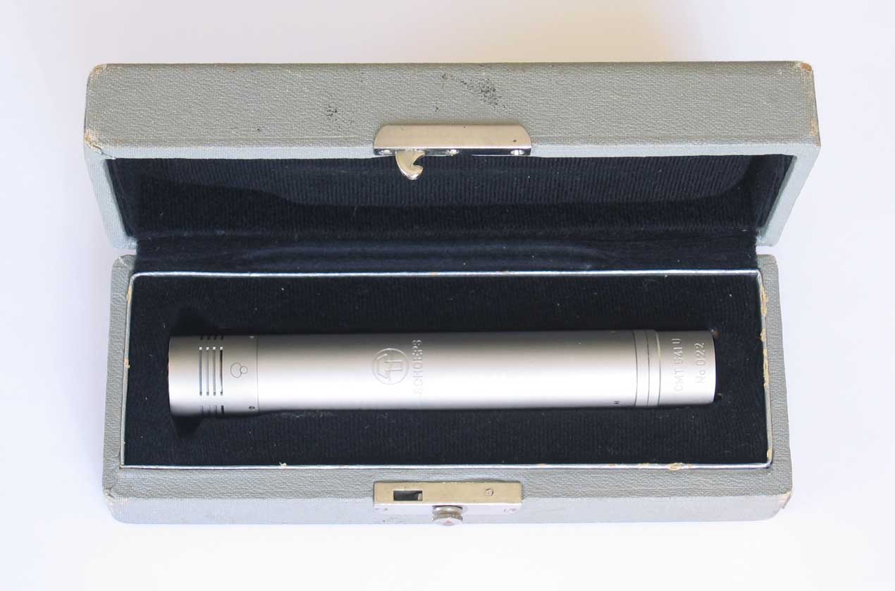 VINTAGE 1960 Schoeps M221 Original Case for M221A, M221B, M221F, and CMT30F Mics
