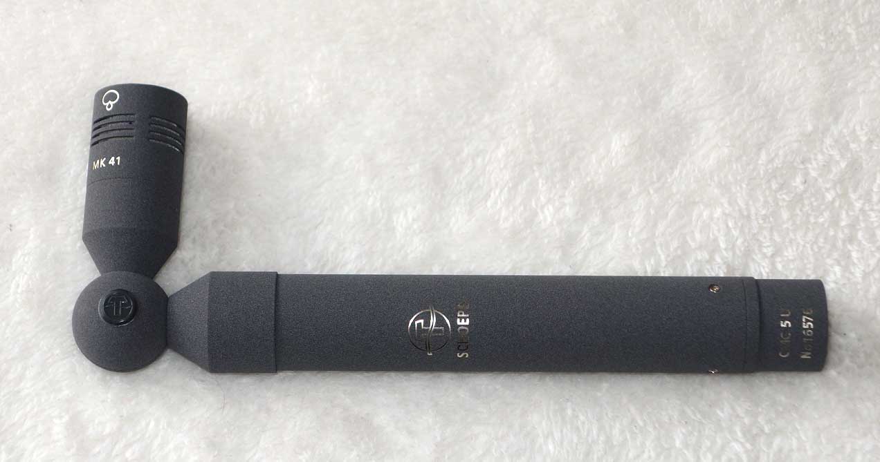 Factory Refurbished Schoeps CMC5 Nextel Gray Condenser Mic P48 Body Only, 1-Year Warranty