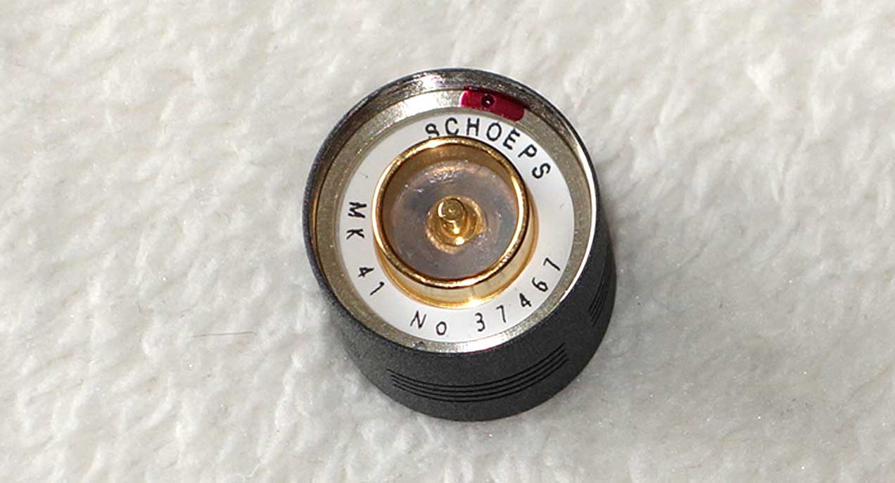 Factory Refurbished Schoeps MK41 Nextel Gray Hypercardioid Capsule for CMC Mic bodies, 1-Year Warranty