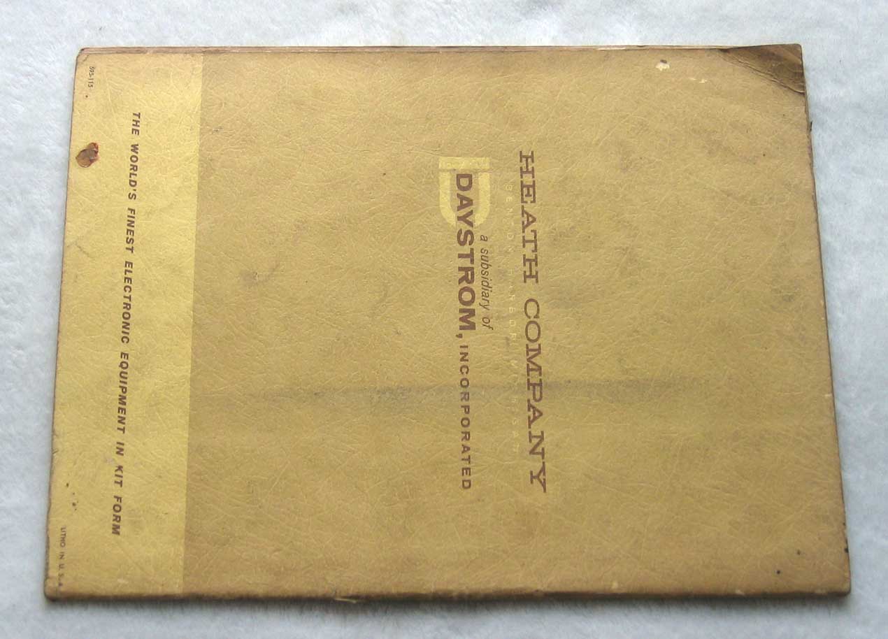 VINTAGE Heathkit AR-3 Manual for AR-3 HAM / Shortwave / Analog Tube AM Radio Receiver