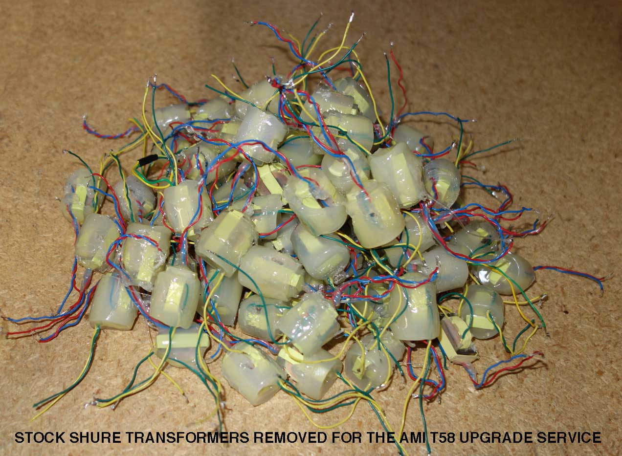 NEW Shure SM58 - Dynamic Mic Upgraded w/ Oliver Archut's AMI T58 Boutique Transformer