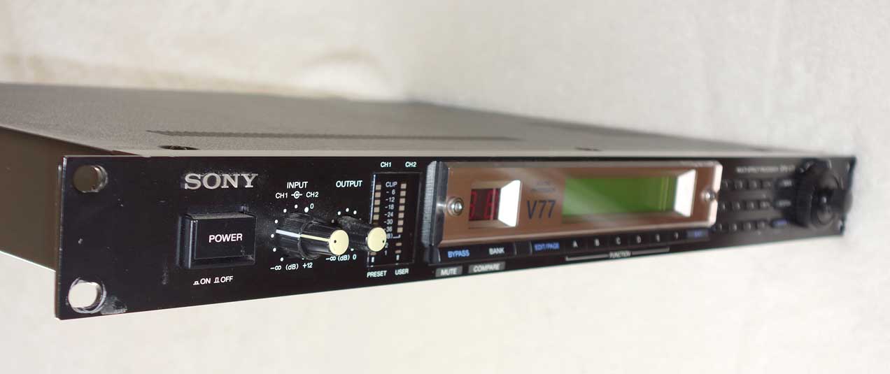 Sony DPS-V77 Digital Reverb / Multi-Effects Unit