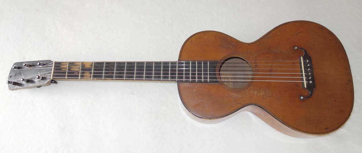 RARE Vintage 1869 Alois Suter (Swiss Luthier ) Romantic Classical Guitar Spruce/Maple, Original Case