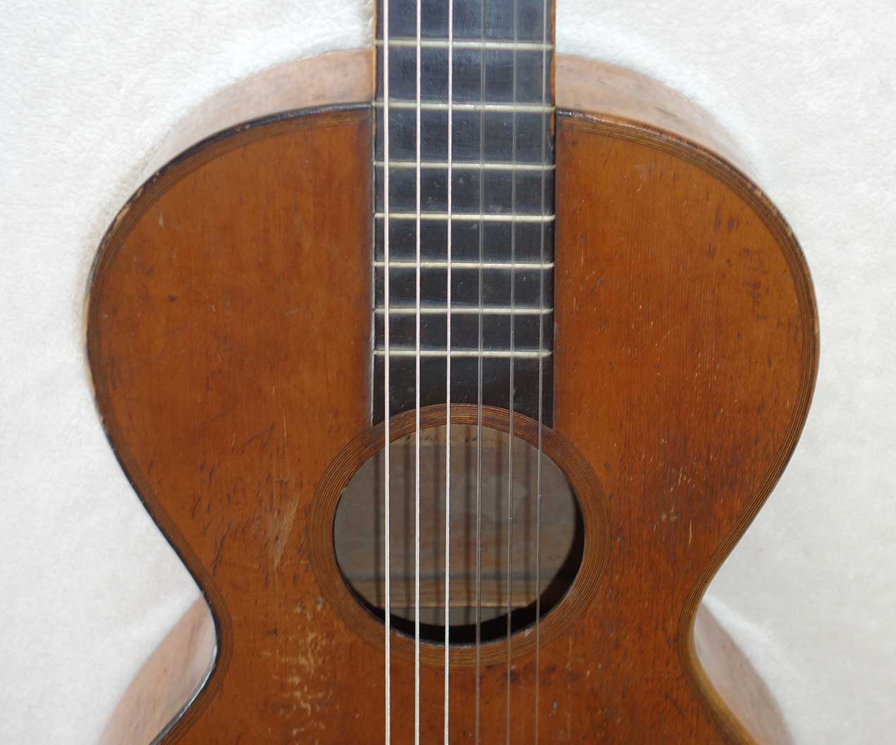 RARE Vintage 1869 Alois Suter (Swiss Luthier ) Romantic Classical Guitar Spruce/Maple, Original Case