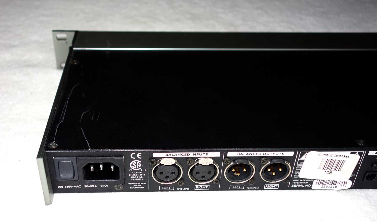 TC Electronic Reverb 4000 Stereo Digital Reverb