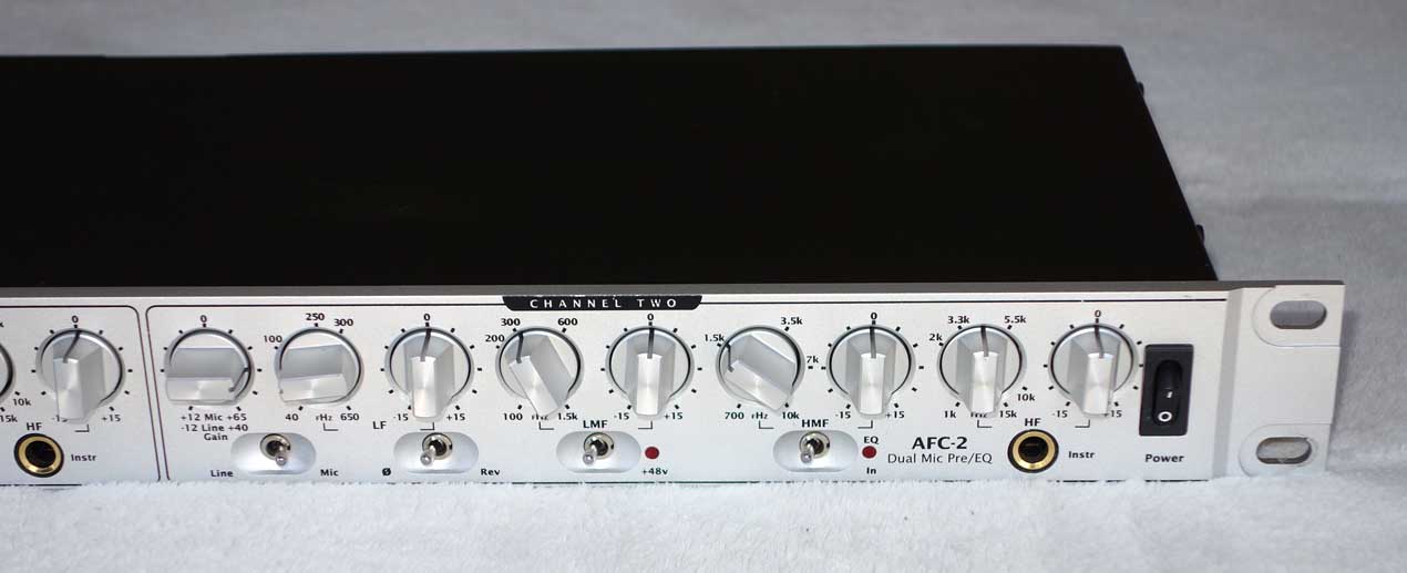 TOFT Audio AFC-2 Stereo Mic Pre w/ Equalizer
