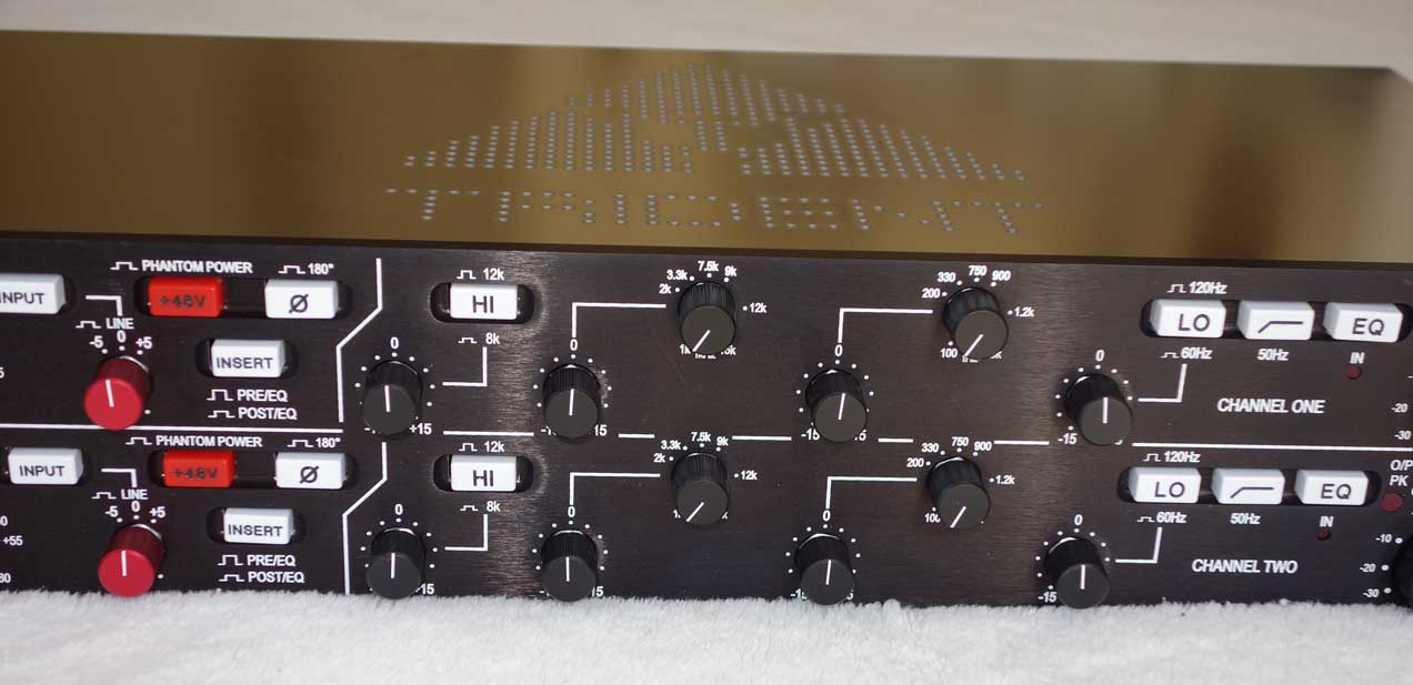 TRIDENT Audio 80B Stereo Mic Pre w/ Equalizer Channel Strip from Trident 80B Console