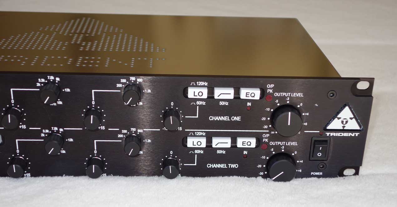 TRIDENT Audio 80B Stereo Mic Pre w/ Equalizer Channel Strip from Trident 80B Console