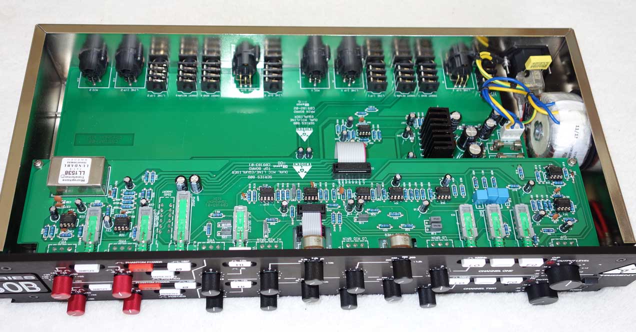 TRIDENT Audio 80B Stereo Mic Pre w/ Equalizer Channel Strip from Trident 80B Console