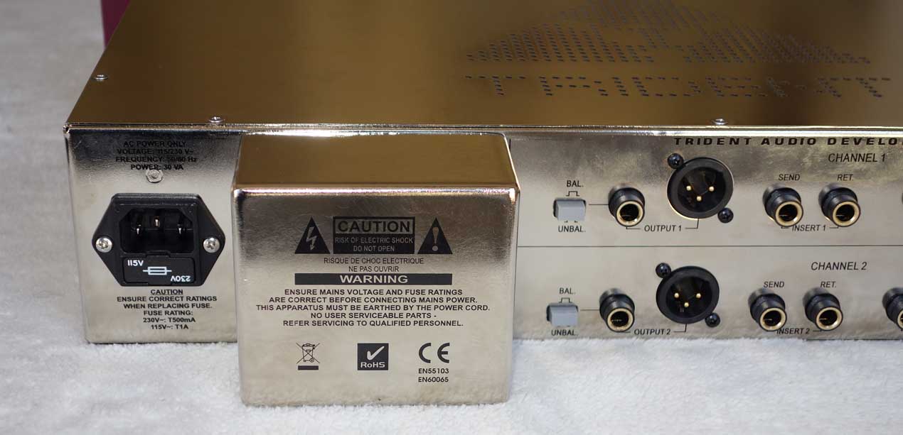 Trident A Range Channel Strip Reissue by PMI