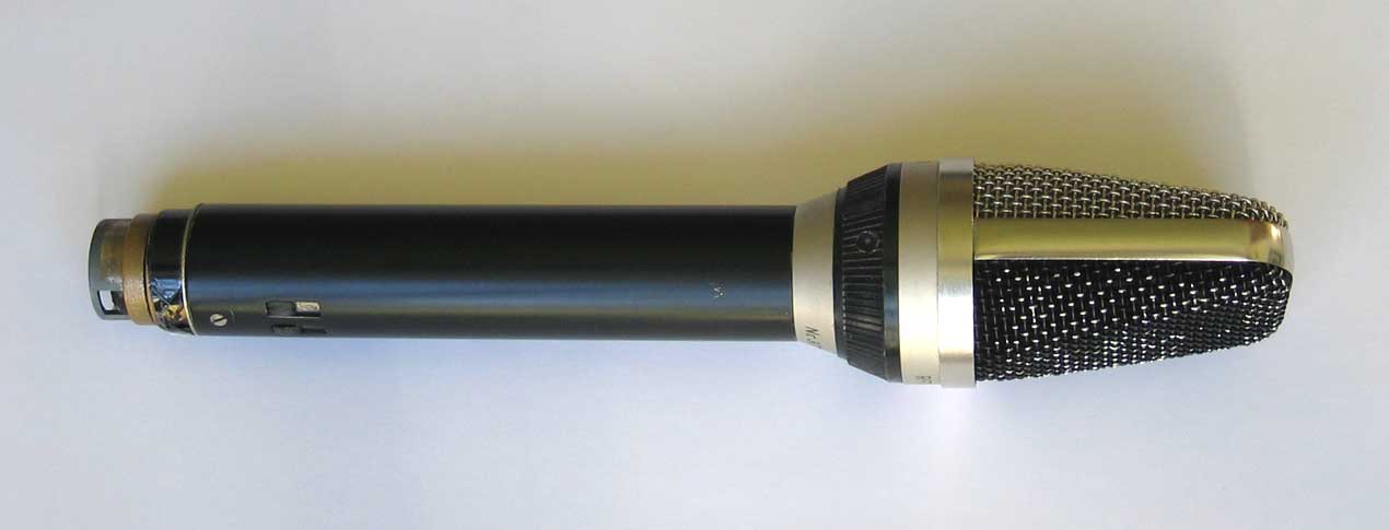 VINTAGE Neumann Gefell / RFT UM70 Multi-Pattern Condenser Microphone w/ M70 Nickel Capsule