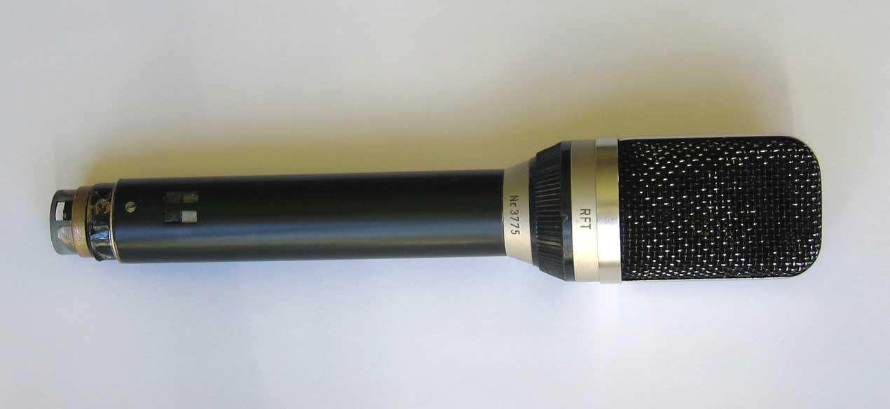 VINTAGE Neumann Gefell / RFT UM70 Multi-Pattern Condenser Microphone w/ M70 Nickel Capsule