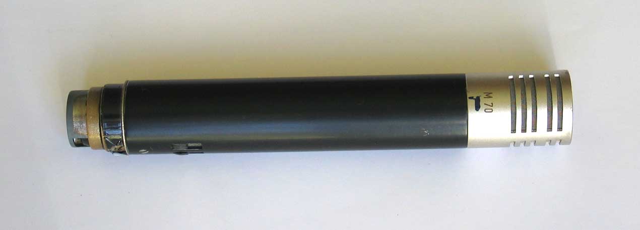 VINTAGE Neumann Gefell / RFT UM70 Multi-Pattern Condenser Microphone w/ M70 Nickel Capsule