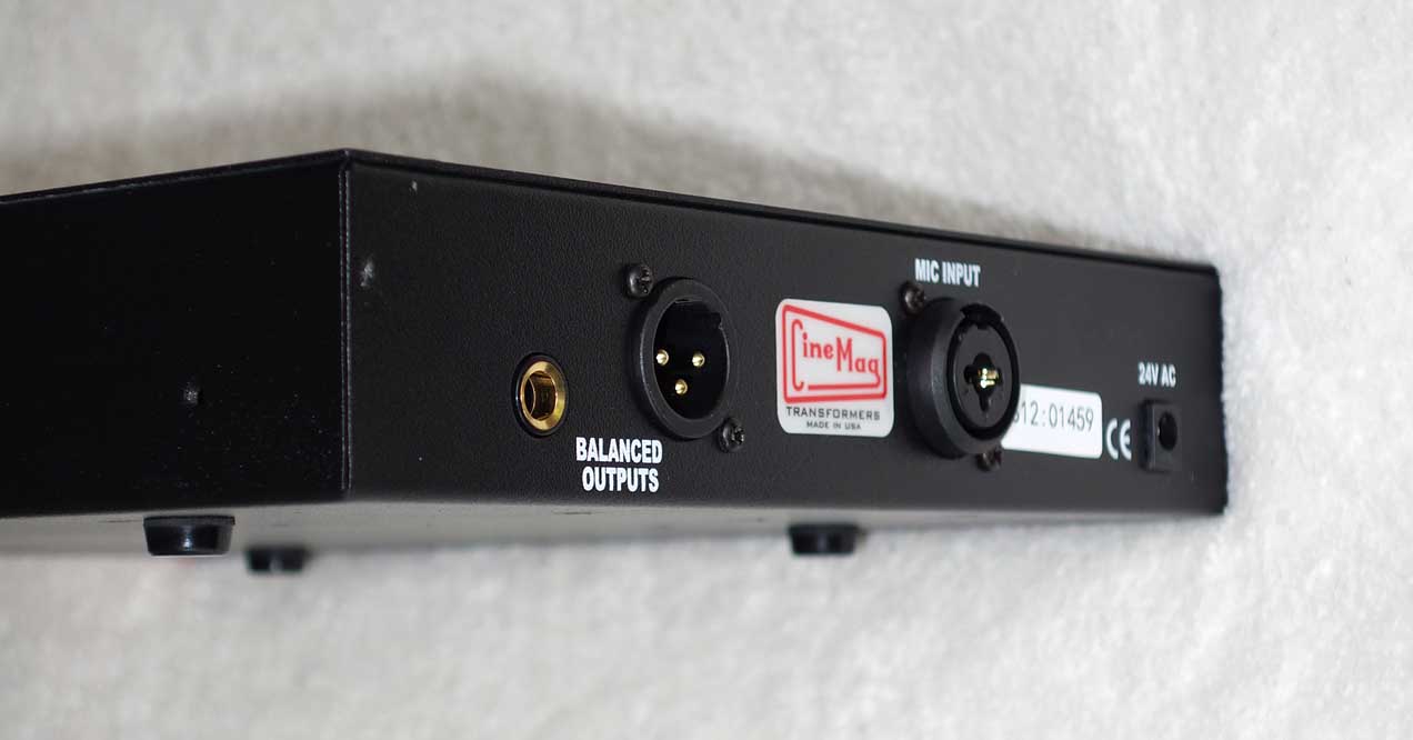WARM AUDIO WA12 Mic Preamp w/ Custom Cinemag Transformers [API312 Circuit] 1/2 Space RU