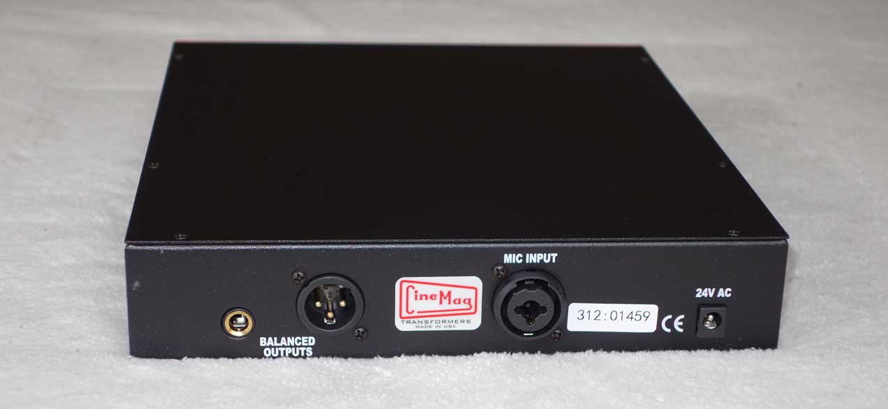 WARM AUDIO WA12 Mic Preamp w/ Custom Cinemag Transformers [API312 Circuit] 1/2 Space RU