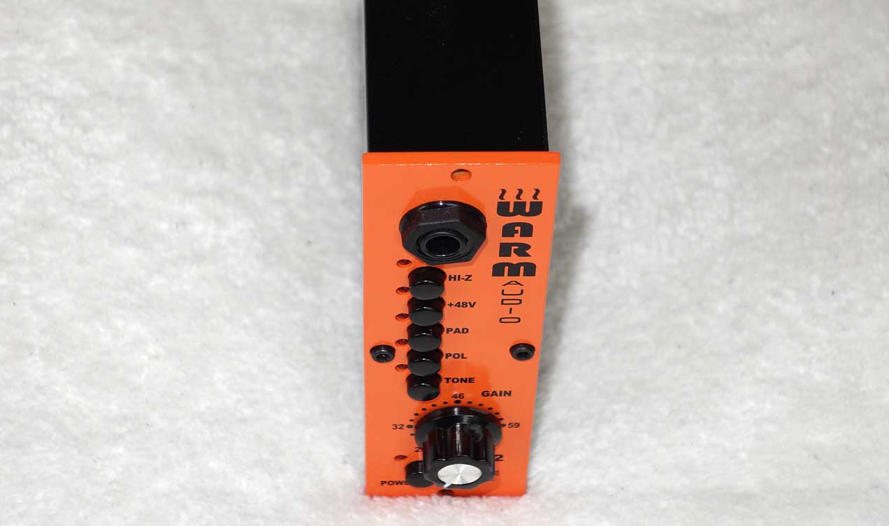 WARM AUDIO WA12 500-Series Mic Preamp w/ Custom Cinemag Transformers [API312 Circuit]