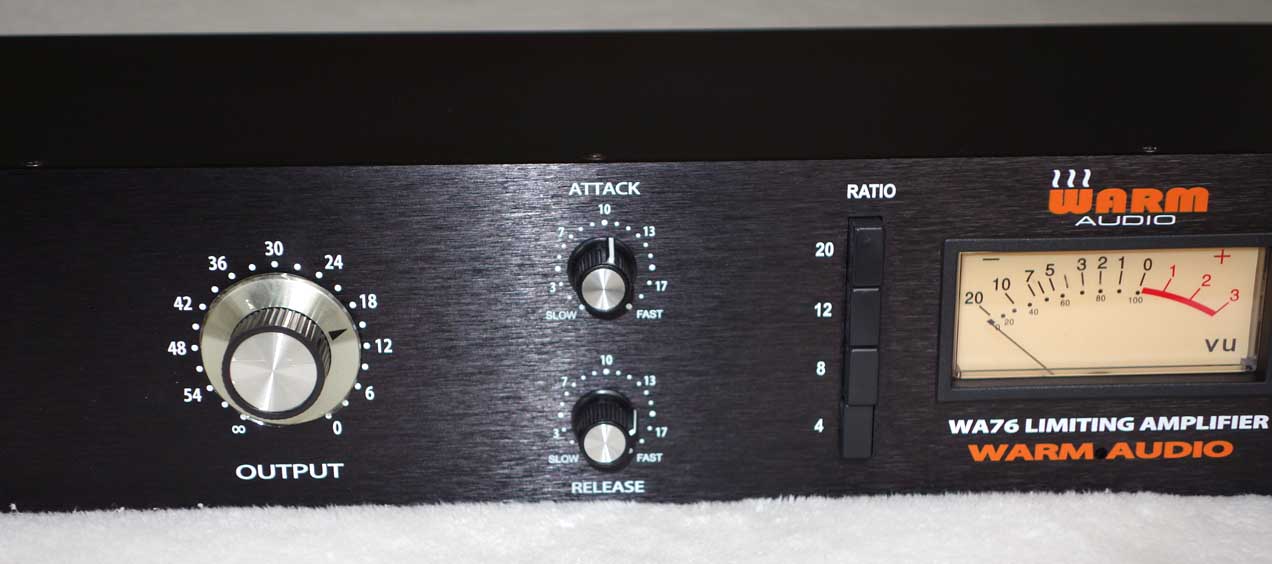 WARM AUDIO WA76 COMPRESSOR / LIMITER [Classic 1176 Revision D]  w/Original Reichenbach/CineMag Transformer Design