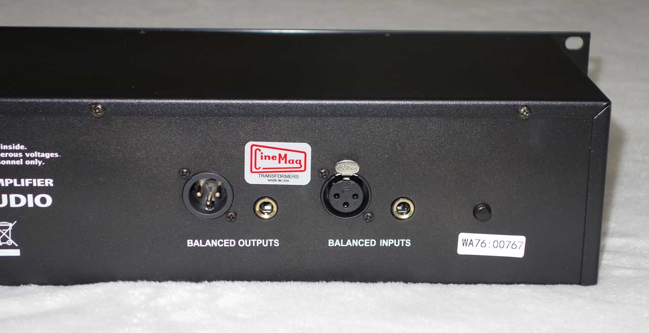 WARM AUDIO WA76 COMPRESSOR / LIMITER [Classic 1176 Revision D]  w/Original Reichenbach/CineMag Transformer Design