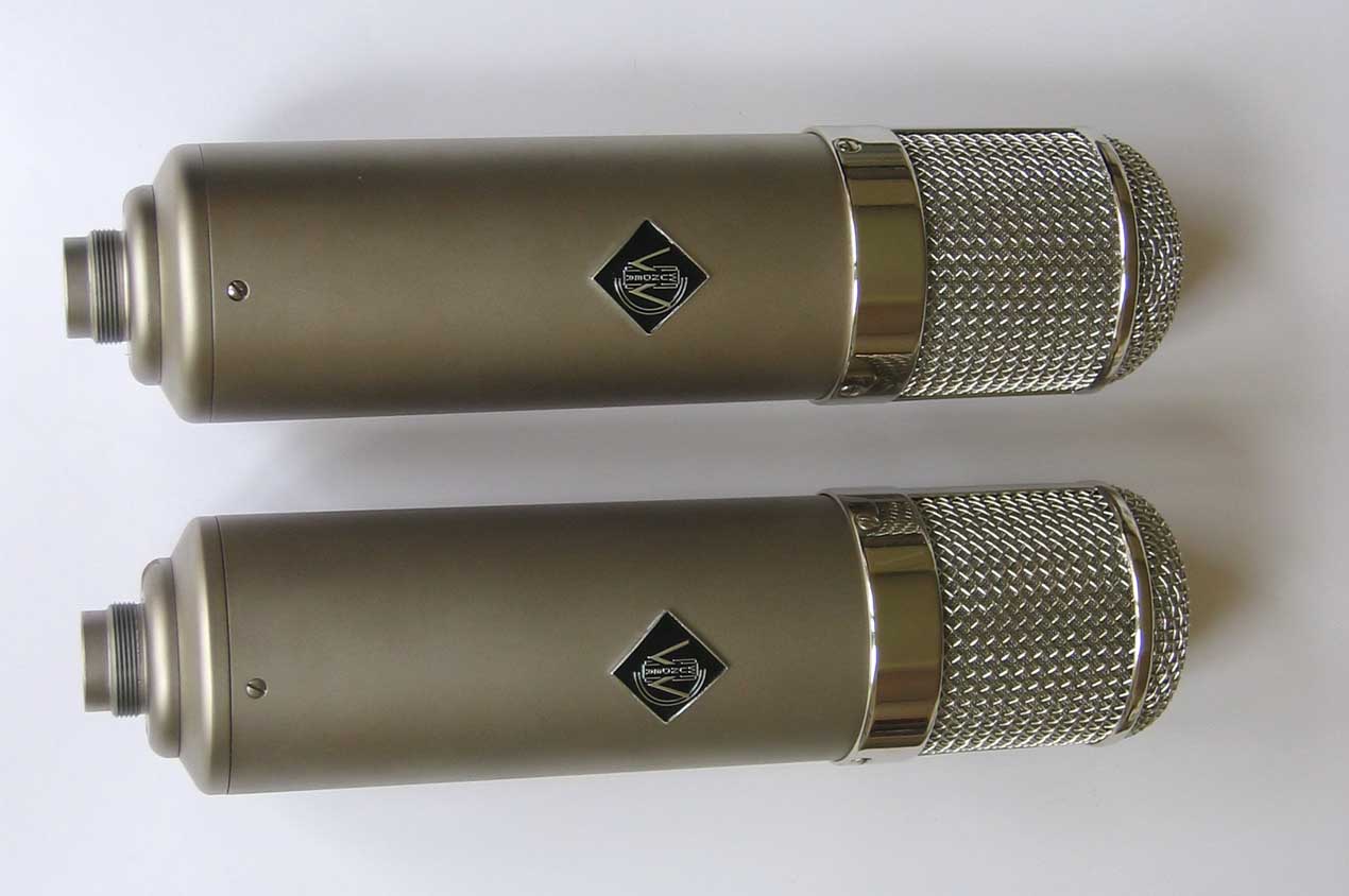 MATCHED PAIR Wunder Audio CM7GT / M7 Tube Condenser Mics [Neumann U47 Clone]