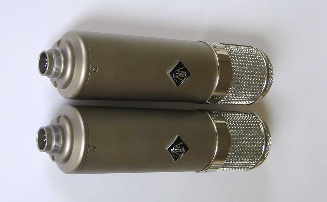 MATCHED PAIR Wunder Audio CM7GT / M7 Tube Condenser Mics [Neumann U47 Clone]