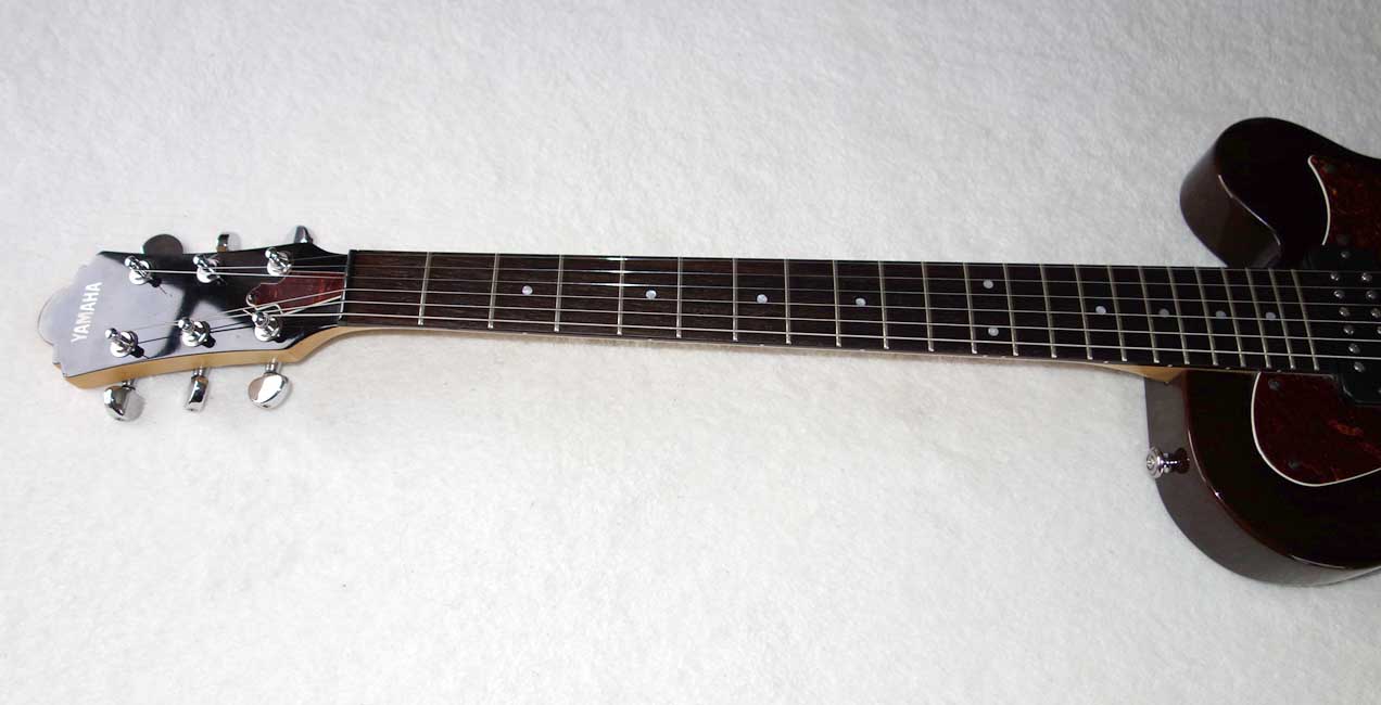  1999 YAMAHA AES800 Electric Guitar in Brown Sunburst, DiMarzio DLX + Pups