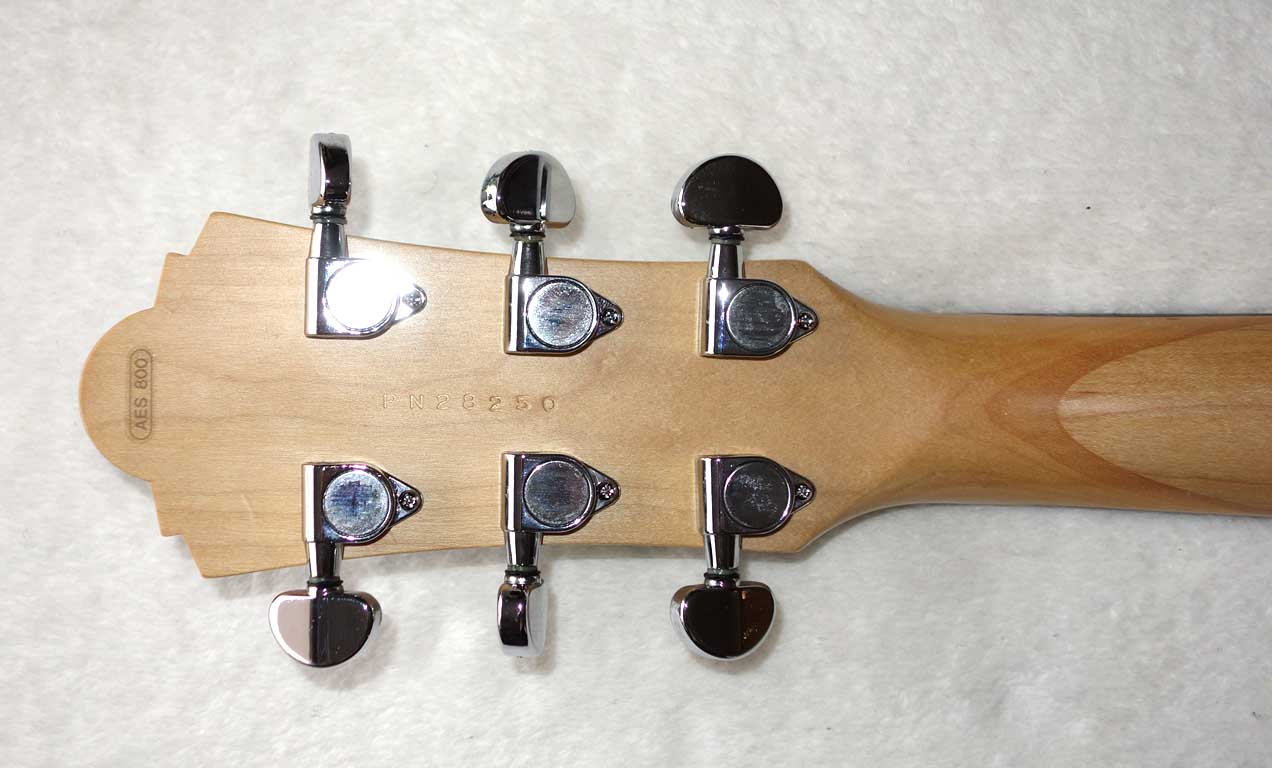  1999 YAMAHA AES800 Electric Guitar in Brown Sunburst, DiMarzio DLX + Pups