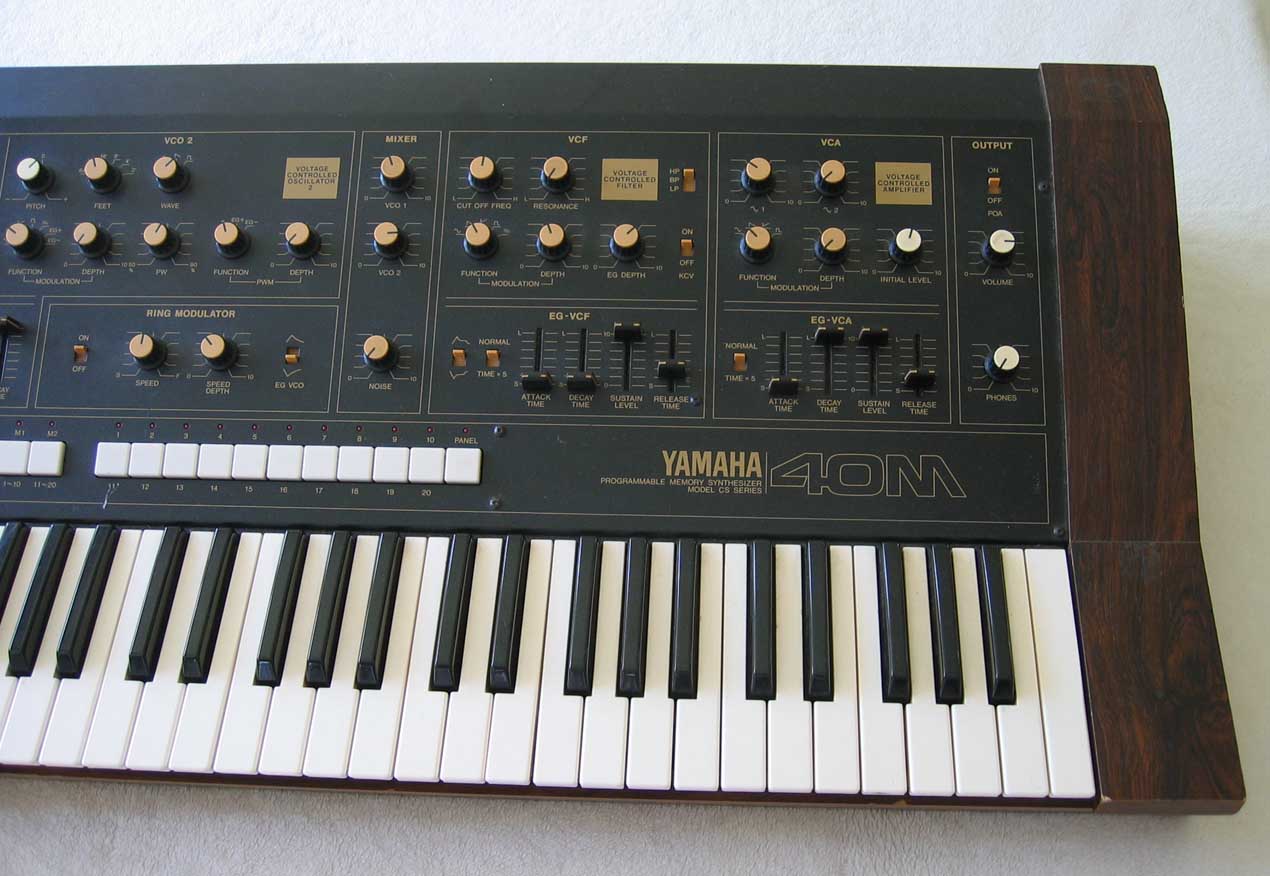 Yamaha CS40m Vintage Analog Synthesizer