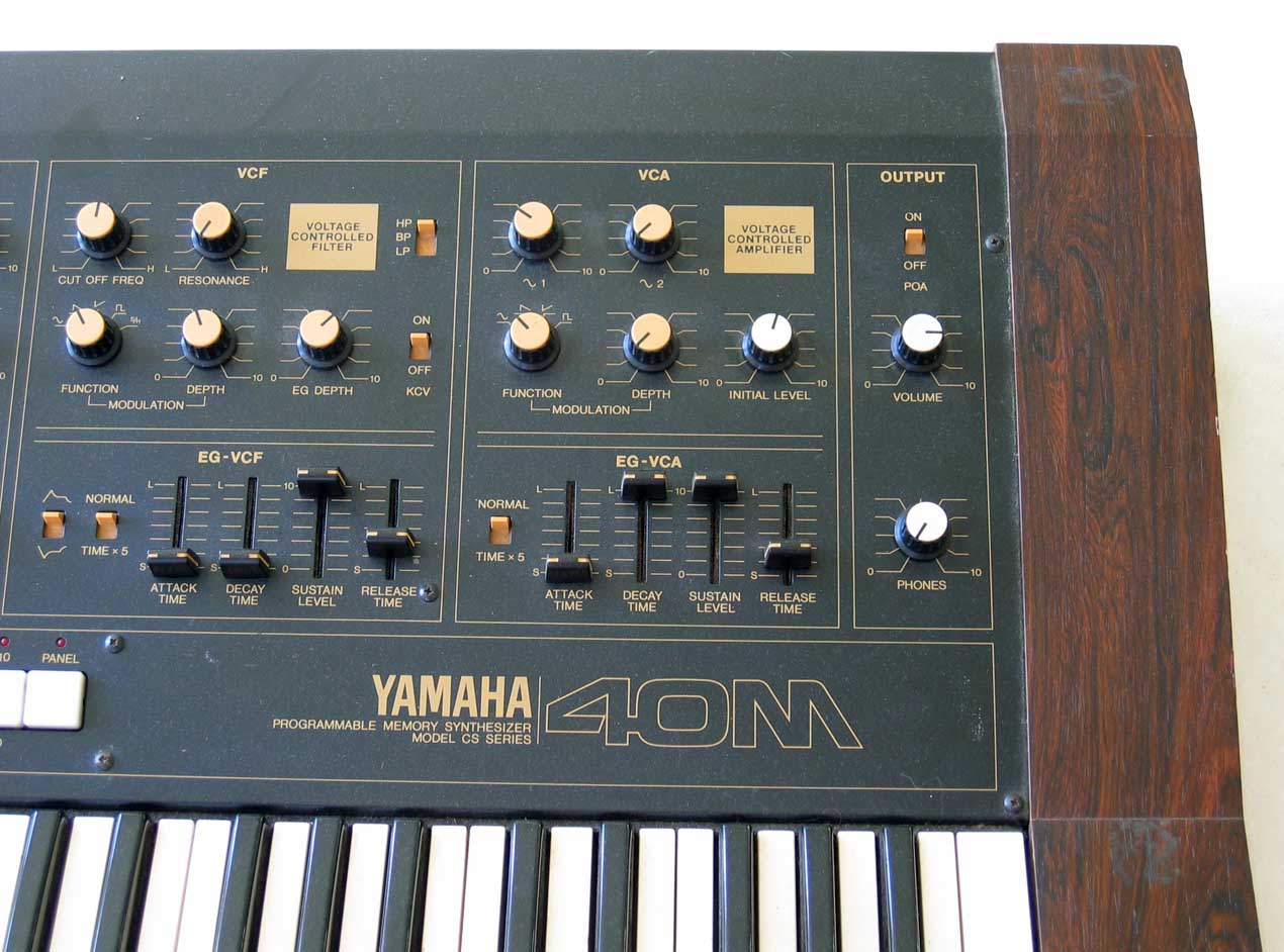 Yamaha CS40m Vintage Analog Synthesizer