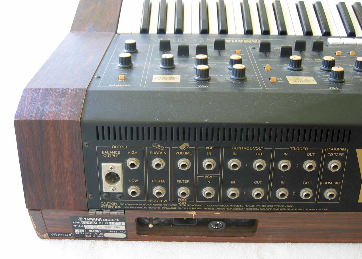 Yamaha CS40m Vintage Analog Synthesizer