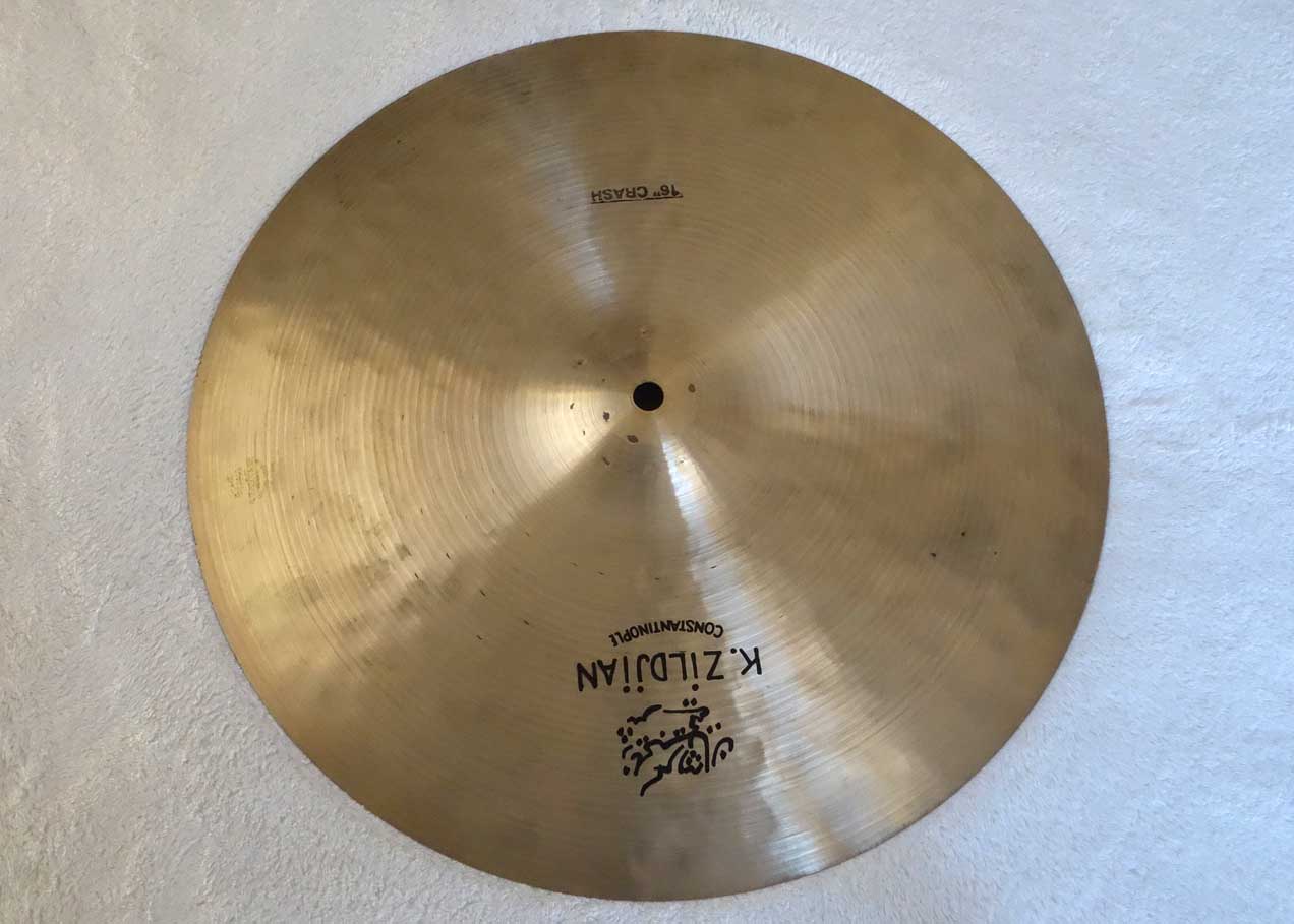 Zildjian K Constantinople 16" Crash Cymbal, w/Date Code JI = 2009