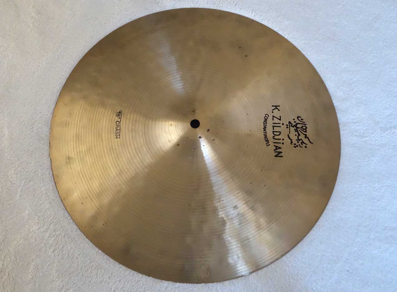Zildjian K Constantinople 16" Crash Cymbal, w/Date Code JI = 2009