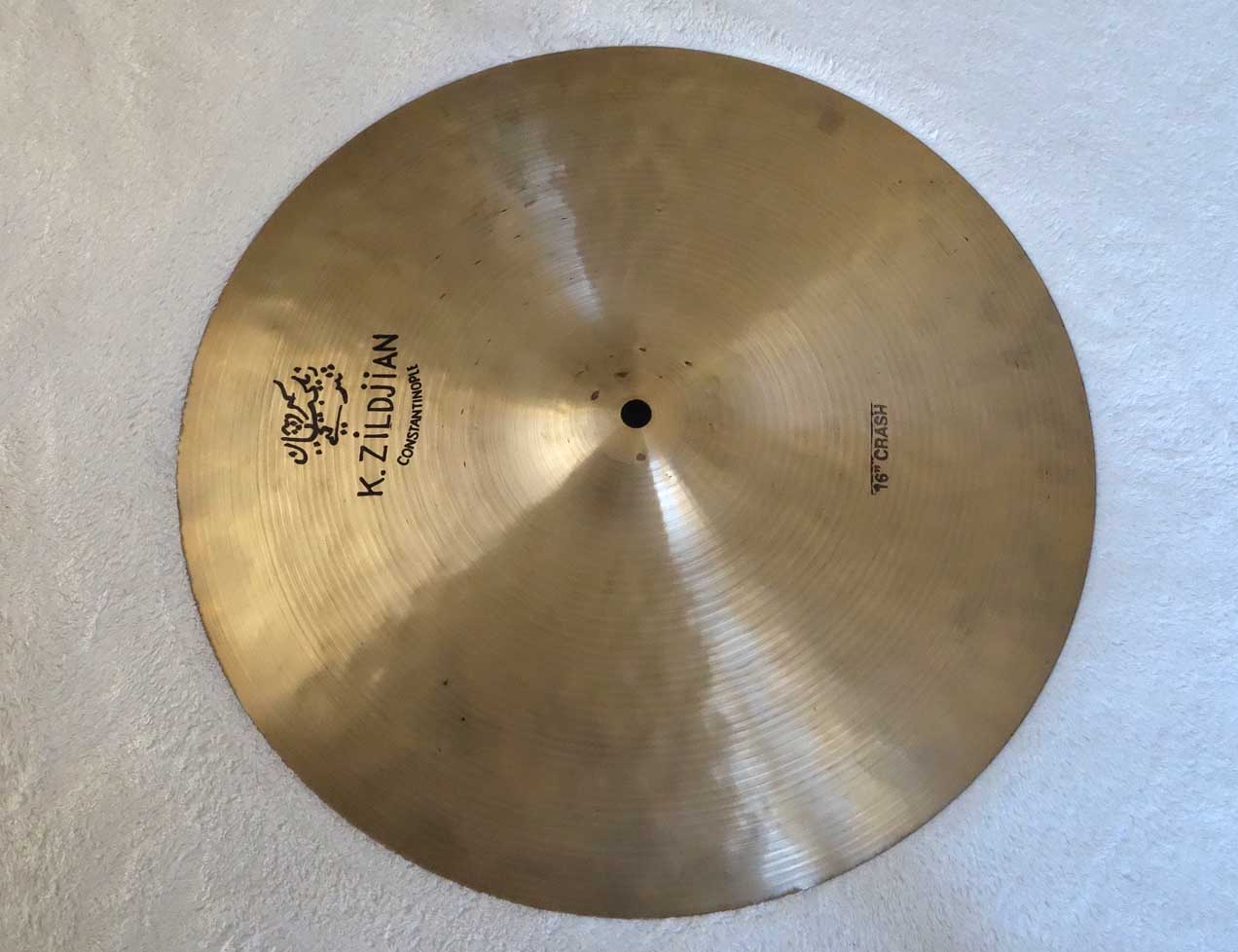 Zildjian K Constantinople 16" Crash Cymbal, w/Date Code JI = 2009