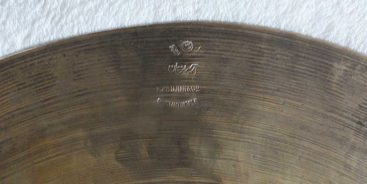 Vintage Zildjian K Constantinople 17.25" Cymbal, Made in Turkey / 1950 Grams