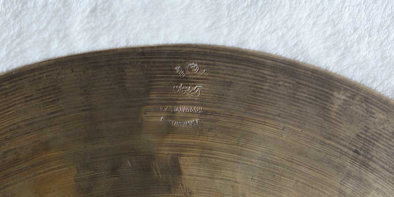 Vintage Zildjian K Constantinople 17.25" Cymbal, Made in Turkey / 1950 Grams