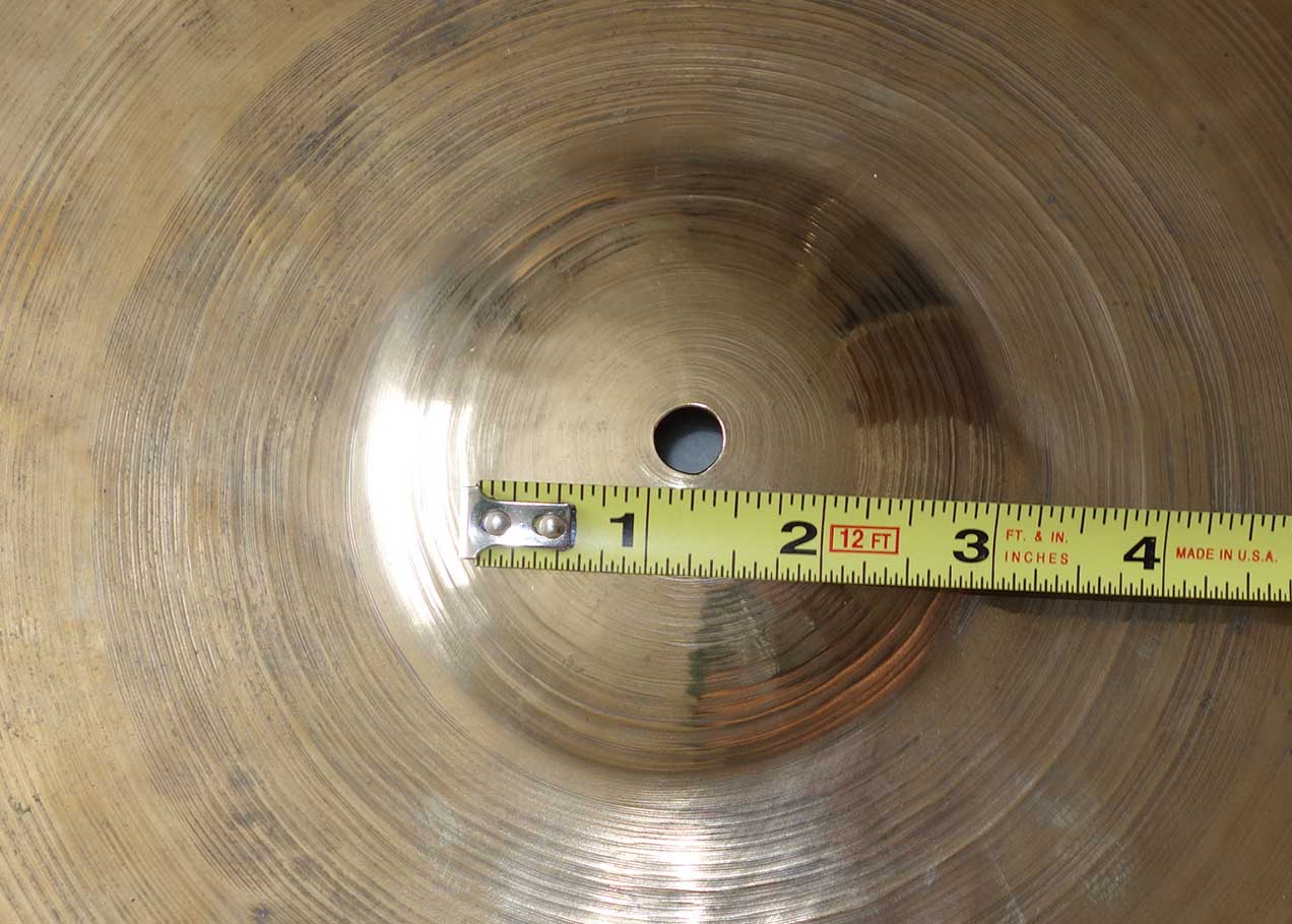 Vintage Zildjian K Constantinople 17.25" Cymbal, Made in Turkey / 1950 Grams