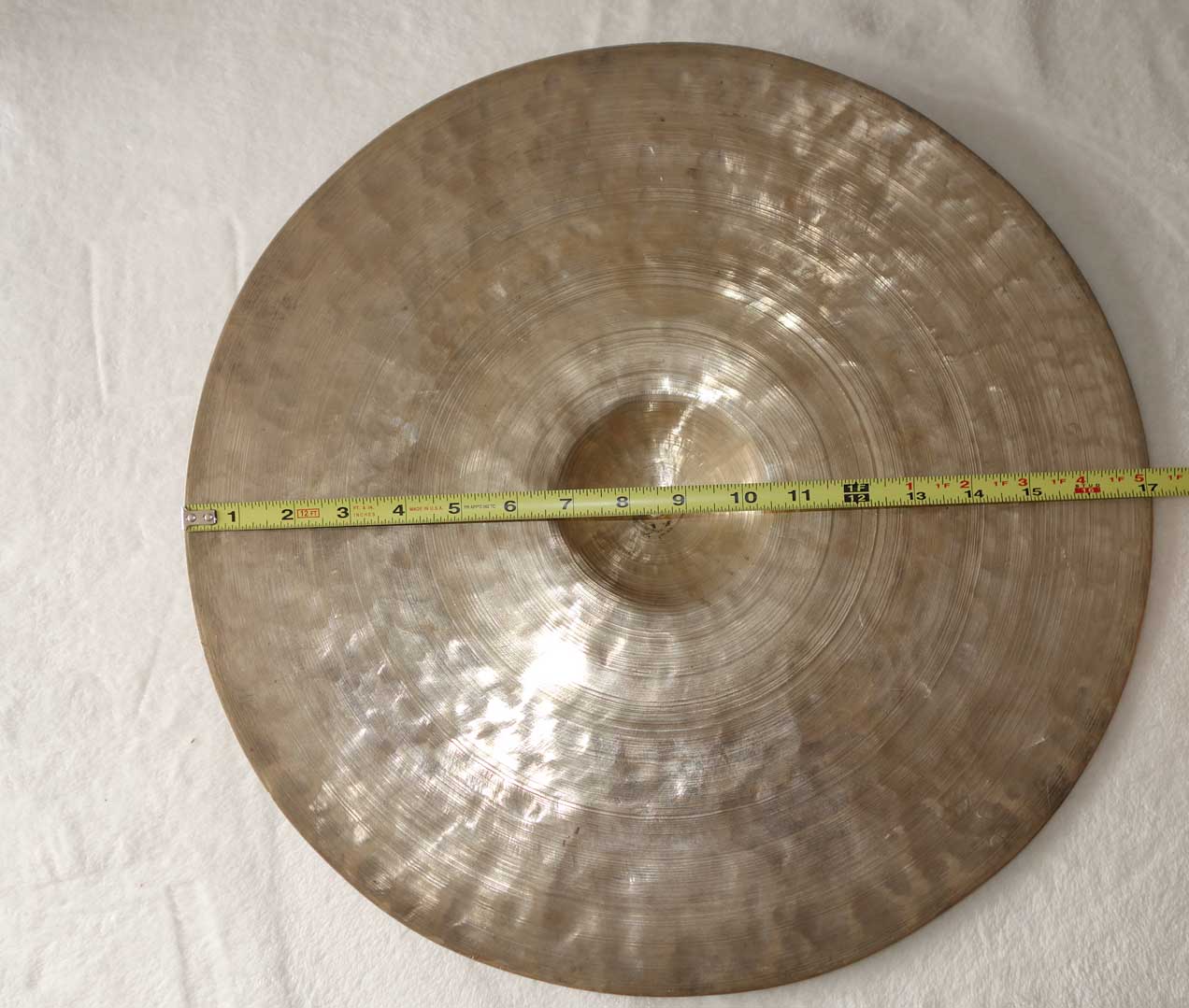 Vintage Zildjian K Constantinople 17.25" Cymbal, Made in Turkey / 1950 Grams
