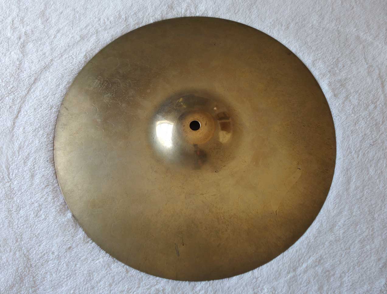 Vintage 1998 Zildjian 14" Z Dyno Beat Hi Hat Bottom Extra Heavy Weight = 1700 grams