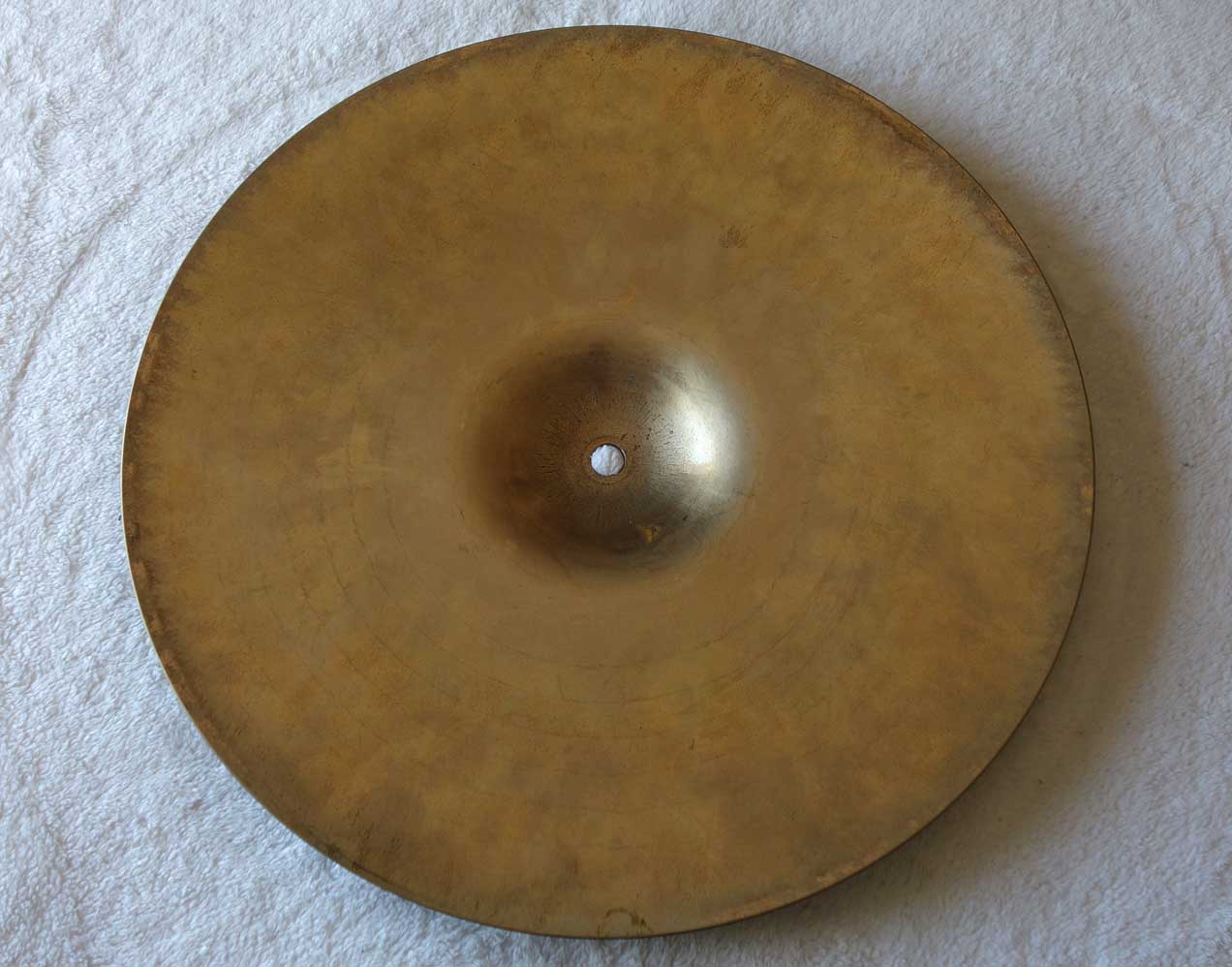 Vintage 1998 Zildjian 14" Z Dyno Beat Hi Hat Bottom Extra Heavy Weight = 1700 grams